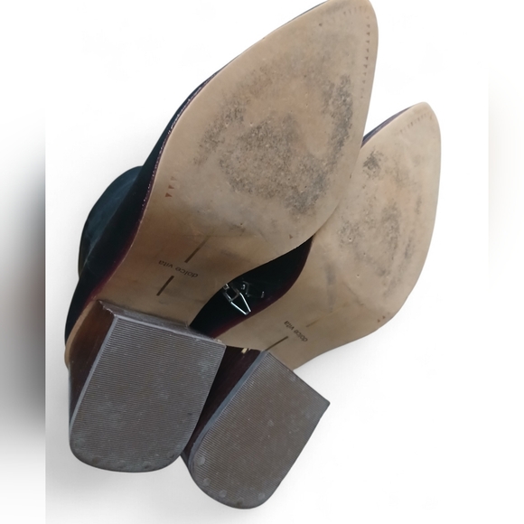 Dolce Vita Women's Size 8.5 Black Heeled Boots - Picture 7 of 8